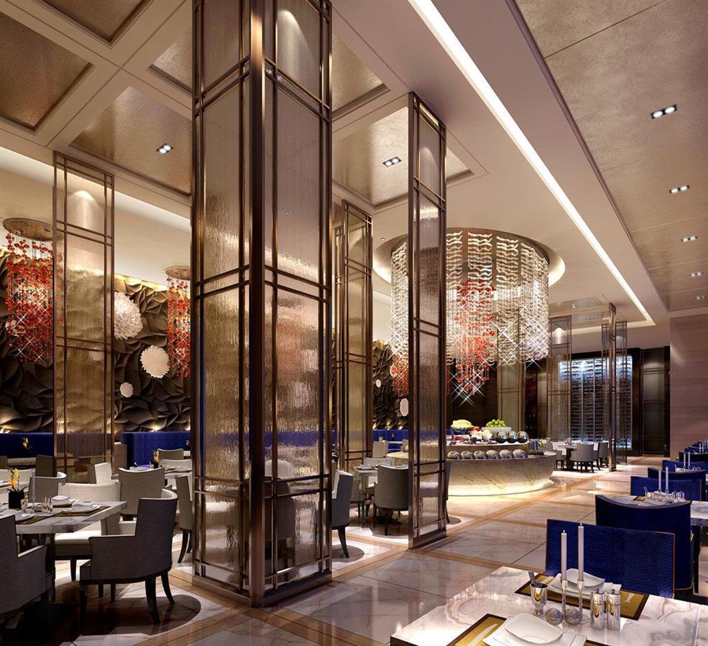 Wanda Vista Shenyang Hotell Restaurant bilde